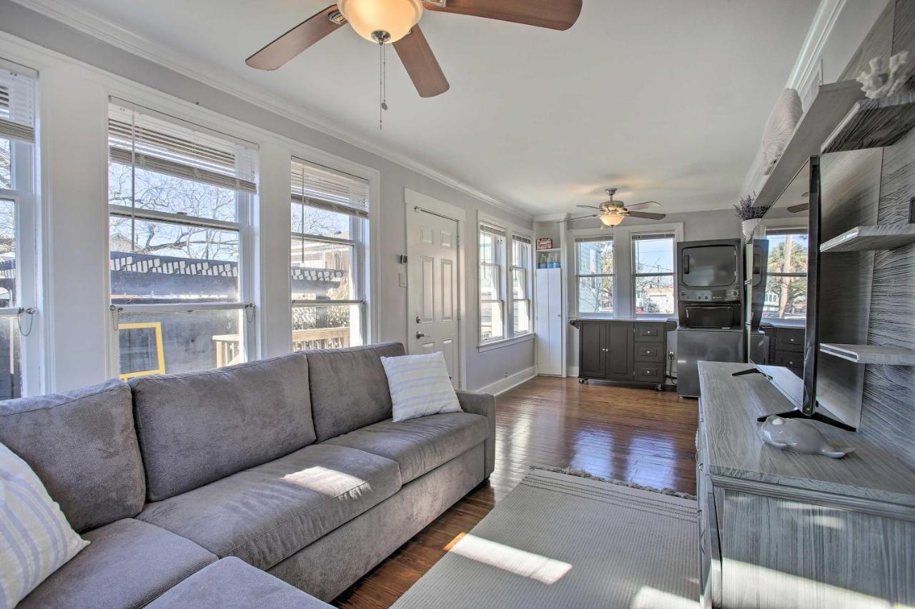 Cozy Beach Bungalow Near Galveston Seawall And Pier Exteriör bild