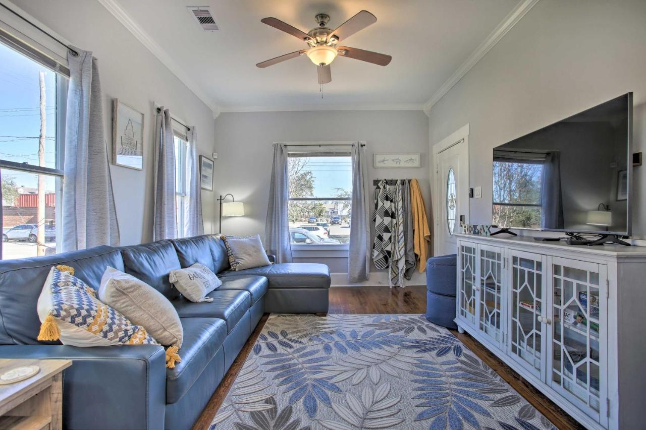 Cozy Beach Bungalow Near Galveston Seawall And Pier Exteriör bild